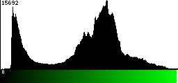 Green Histogram