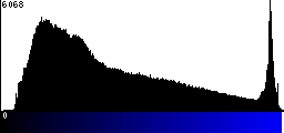 Blue Histogram