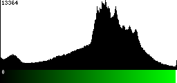 Green Histogram