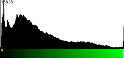 Green Histogram