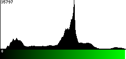 Green Histogram