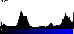 Blue Histogram