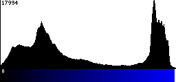 Blue Histogram