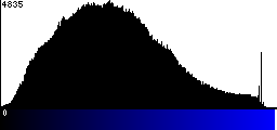 Blue Histogram