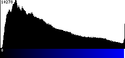 Blue Histogram