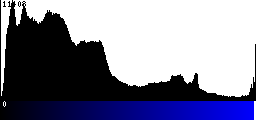 Blue Histogram