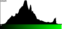 Green Histogram