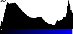 Blue Histogram