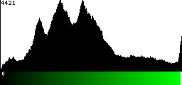 Green Histogram