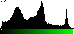 Green Histogram