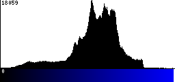 Blue Histogram