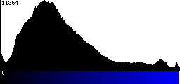 Blue Histogram