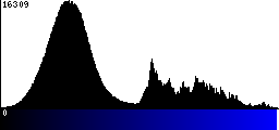 Blue Histogram