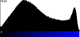 Blue Histogram