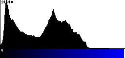 Blue Histogram