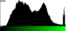 Green Histogram