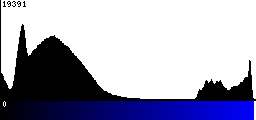 Blue Histogram