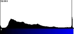 Blue Histogram