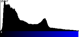 Blue Histogram