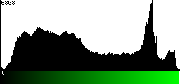 Green Histogram