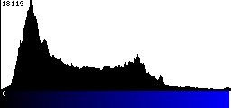 Blue Histogram