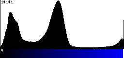 Blue Histogram