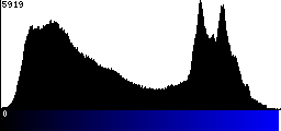 Blue Histogram