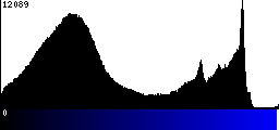 Blue Histogram