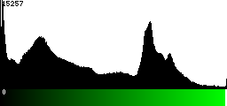 Green Histogram