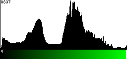 Green Histogram