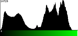 Green Histogram