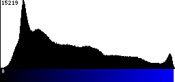 Blue Histogram