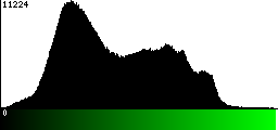 Green Histogram