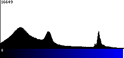 Blue Histogram