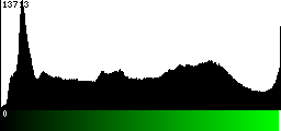 Green Histogram