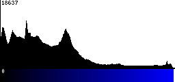 Blue Histogram