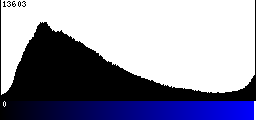 Blue Histogram