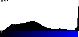 Blue Histogram