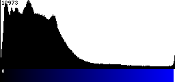 Blue Histogram