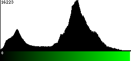 Green Histogram