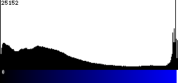 Blue Histogram