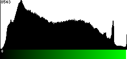 Green Histogram