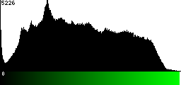 Green Histogram