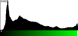 Green Histogram