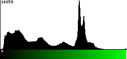 Green Histogram