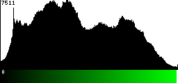 Green Histogram