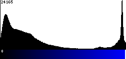 Blue Histogram