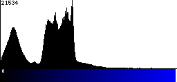 Blue Histogram