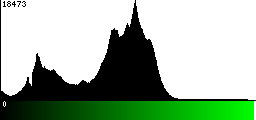 Green Histogram