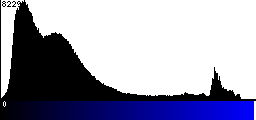 Blue Histogram